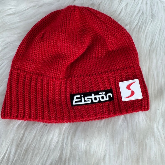 Risbar Red Knit Logo Beanie - Picture 2 of 6